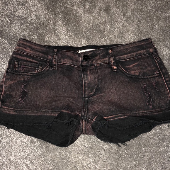 Bullhead Pants - Bullhead Black denim shorts pacsun size 0 juniors